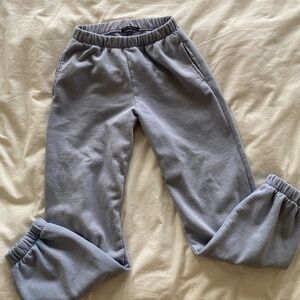 brandy melville blue rosa sweatpants